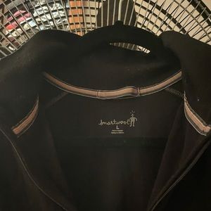Smartwool quarter zip 100% merino